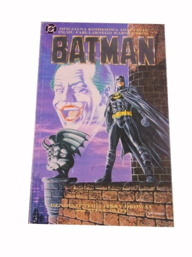 BATMAN OFICJALNA KOMIKSOWA ADAPTACJA FILMU FABULARNEGO wyd. I 1990 r.