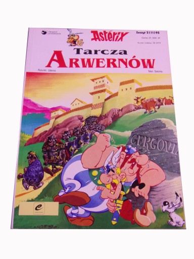 ASTERIX 11. ASTERIKS TARCZA ARWERNÓW wyd. I 1993 r.
