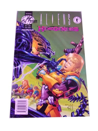 MEGA KOMIKS ALIENS vs. PREDATOR XENOGENESIS 1/01 TM-Semic