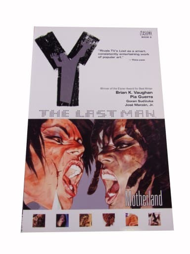 OSTATNI Z MĘŻCZYZN - THE LAST MAN 9. MOTHERLAND 2007 r. wyd. anglojęzy.