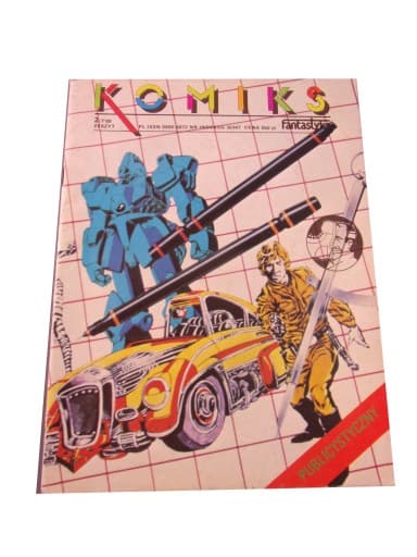 KOMIKS FANTASTYKA 2/89 PUBLICYSTYCZNY