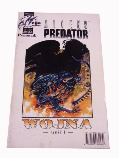 MEGA KOMIKS ALIENS PREDATOR WOJNA część I 4/99