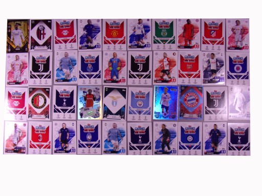 ZESTAW 40 KART PIŁKARSKICH - różne, zestaw nr 7