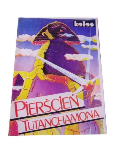 PIERŚCIEŃ TUTANCHAMONA wyd. I 1989 r.
