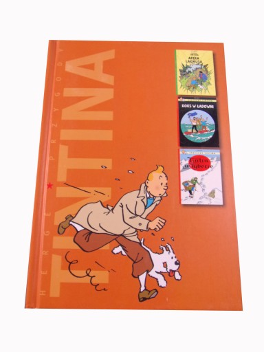 PRZYGODY TINTINA INTEGRAL - wydanie zbiorcze "POMARAŃCZOWE" 2010 r.