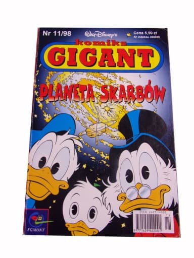 KOMIKS GIGANT 11/98 PLANETA SKARBÓW