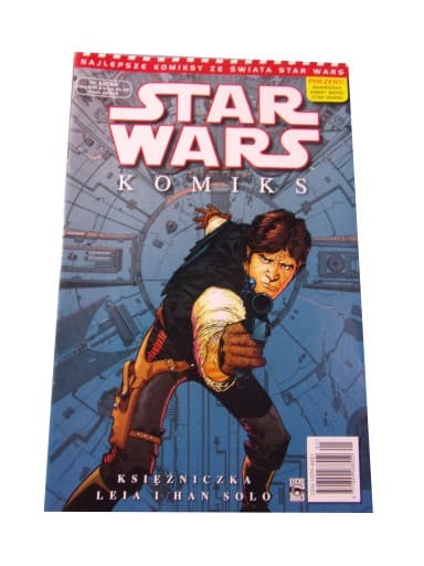 STAR WARS 1/2014 KSIĘŻNICZKA LELA i HAN SOLO