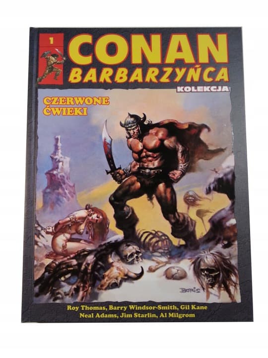 Conan Barbarzyńca t. 1 Czerwone Ćwieki – zdjęcie 1 z 3