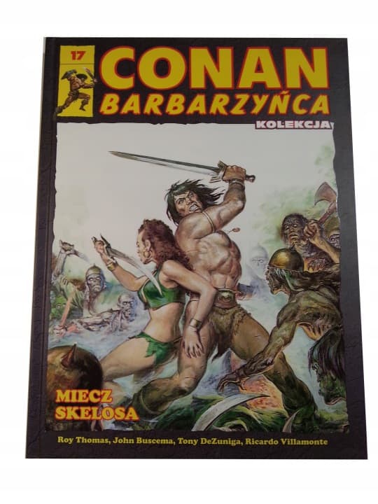 Conan Barbarzyńca t. 17 Miecz Skelosa – zdjęcie 1 z 3