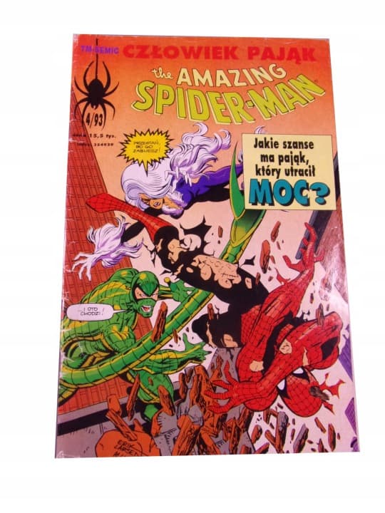 Spider-Man 4/93 TM-Semic – zdjęcie 1 z 7