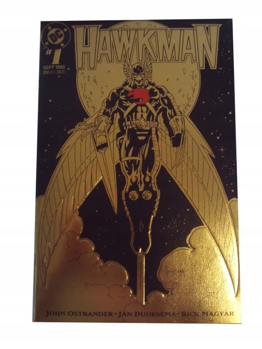 Hawkman #1 09 / 1993 - Ang – zdjęcie 1 z 4