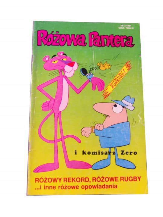 Różowa Pantera i Komisarz Zero 3/1991 TM-Semic – zdjęcie 1 z 7