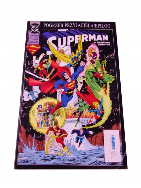 Superman 11/96 TM-Semic – zdjęcie 1 z 7