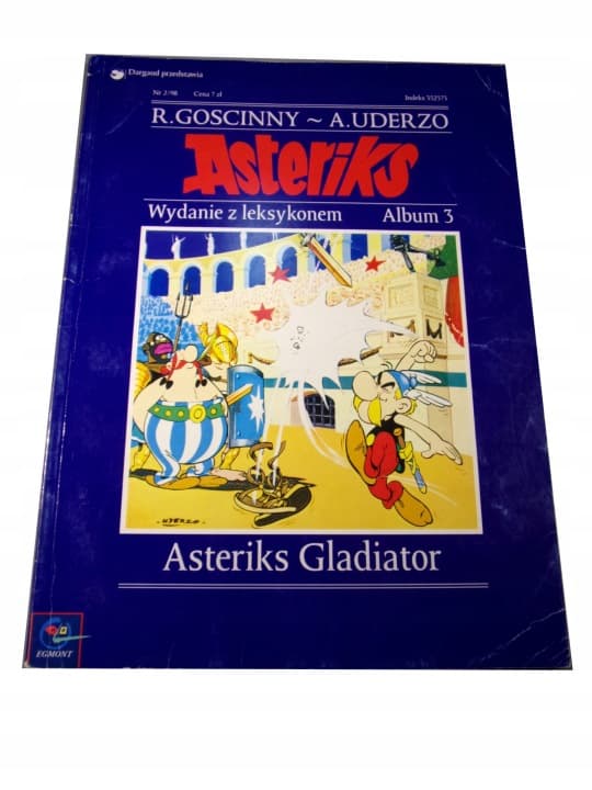 Asteriks z leksykonem 3. Asteriks Gladiator 1998 r – zdjęcie 1 z 4