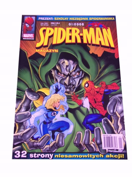 Spider-Man Magazyn 01/2008 z plakatem – zdjęcie 1 z 8