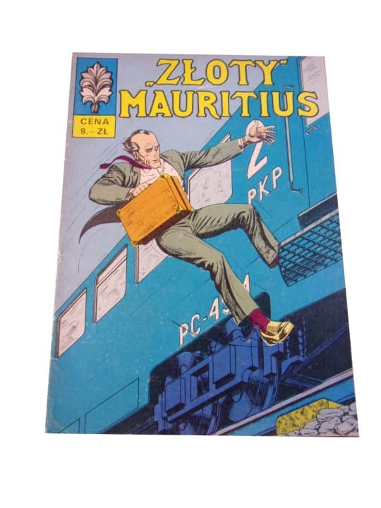 Kapitan Żbik Złoty Mauritius wyd. I 1971 r. – zdjęcie 1 z 14