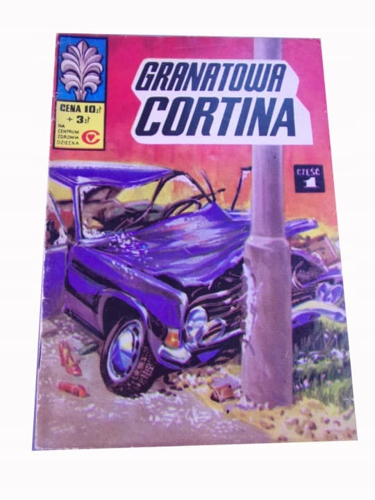 Kapitan Żbik Granatowa Cortina 1 wydanie I 1978 r. – zdjęcie 1 z 14