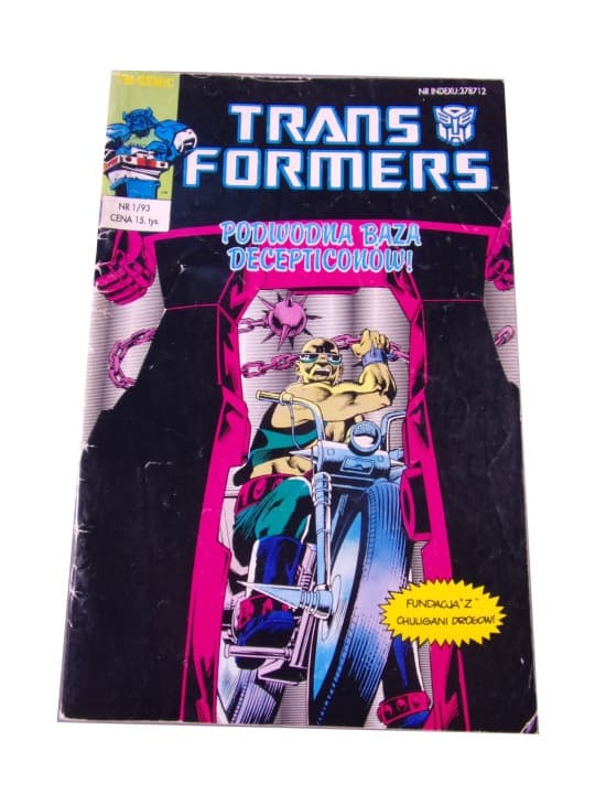 Transformers 1/93 TM-Semic – zdjęcie 1 z 7