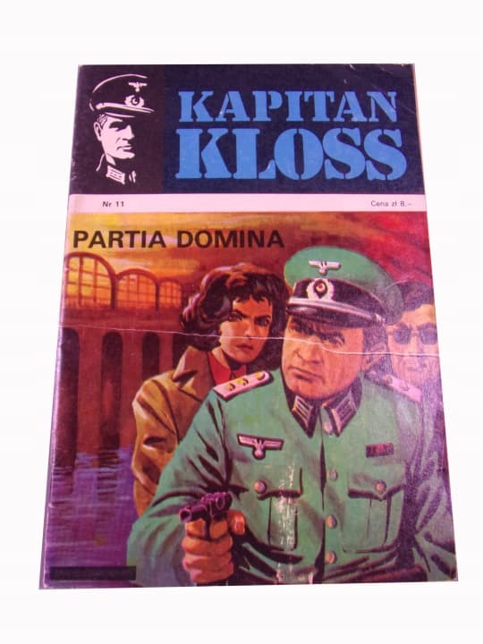 Kapitan Kloss 11. Partia Domina wydanie I 1972 r. – zdjęcie 1 z 13