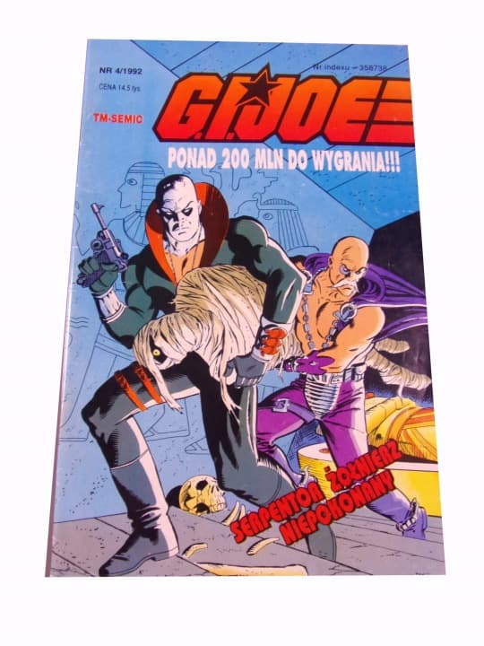 G.I.Joe 4/1992 TM-Semic – zdjęcie 1 z 7