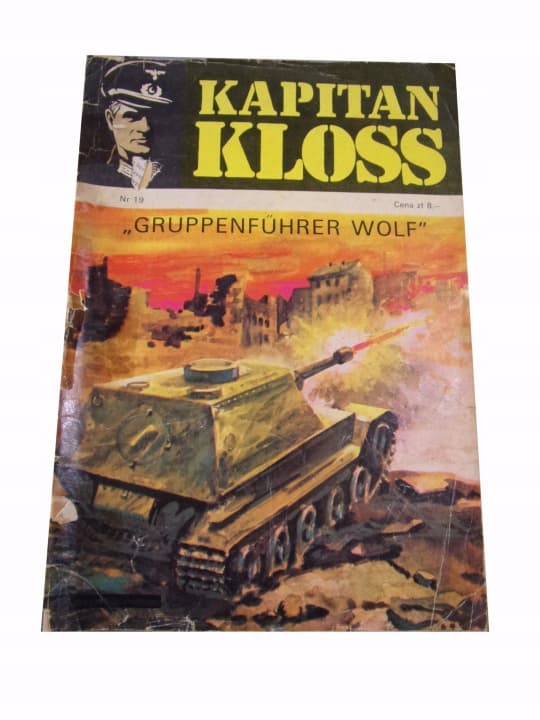 Kapitan Kloss 19. "Gruppenfuhrer Wolf" wyd. I 1973 r. – zdjęcie 1 z 13