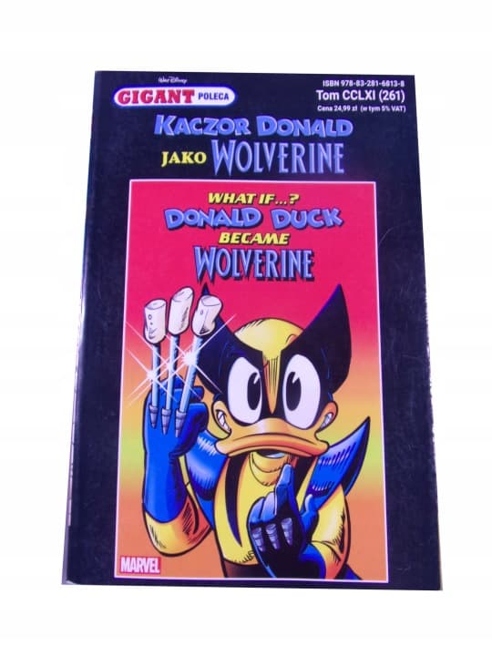 Gigant Poleca 261. Kaczor Donald Jako Wolverine – zdjęcie 1 z 4
