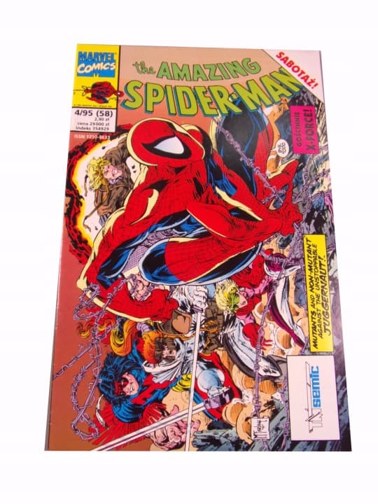 Spider-Man 4/95 TM-Semic – zdjęcie 1 z 7