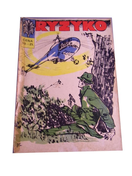Kapitan Żbik Ryzyko 3 1968 r. wyd. I – zdjęcie 1 z 14