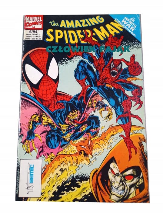 Spider-Man 6/94 TM-Semic – zdjęcie 1 z 7