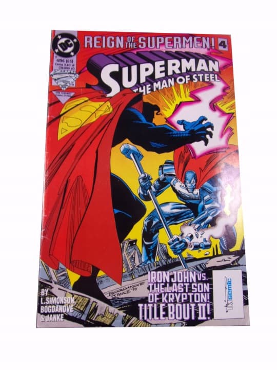 Superman 4/96 TM-Semic – zdjęcie 1 z 7