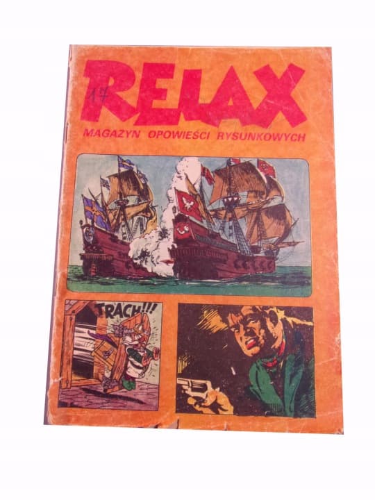 Relax Magazyn Opowieści Rysunkowych zeszyt 17 1978 r. – zdjęcie 1 z 12