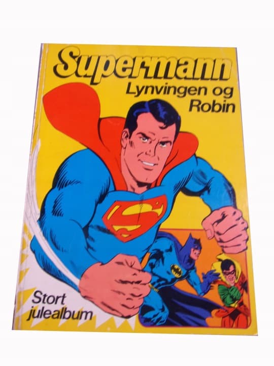 Superman wydanie norweskie, druk w Polsce – zdjęcie 1 z 5