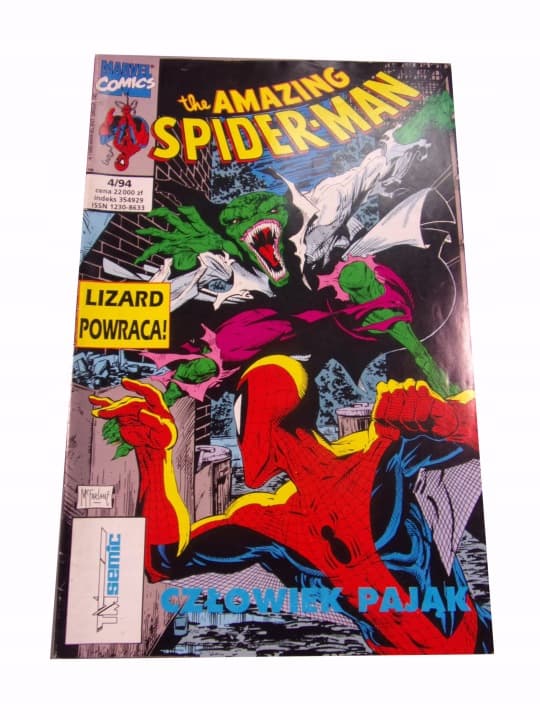 Spider-Man 4/94 TM-Semic – zdjęcie 1 z 7