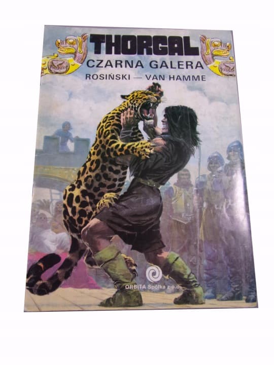 Thorgal 4. Czarna Galera wyd. I 1990 r. Orbita – zdjęcie 1 z 7