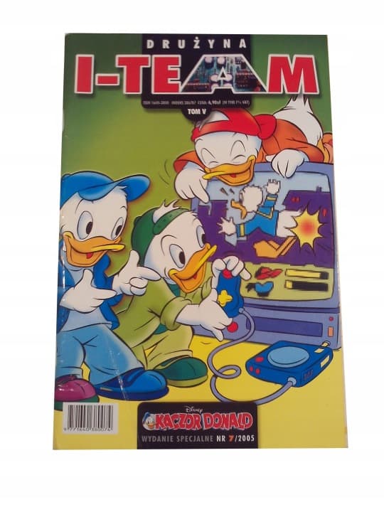 Kaczor Donald 7/2005 V. Drużyna I-Team – zdjęcie 1 z 7