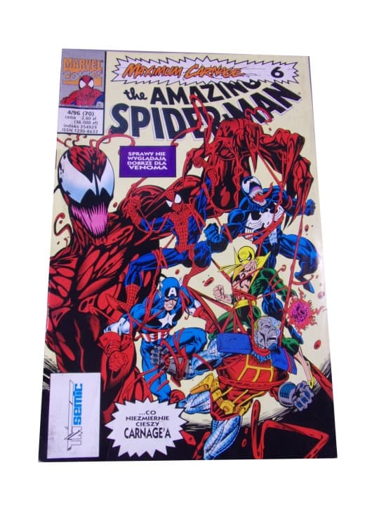 Spider-Man 4/96 TM-Semic – zdjęcie 1 z 7