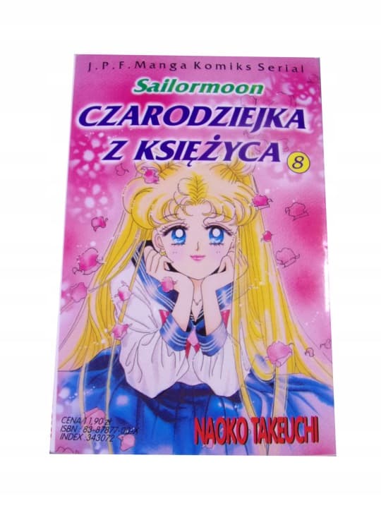 Sailormoon Czarodziejka z Księżyca tom 8 wyd. I 1998 r. – zdjęcie 1 z 4