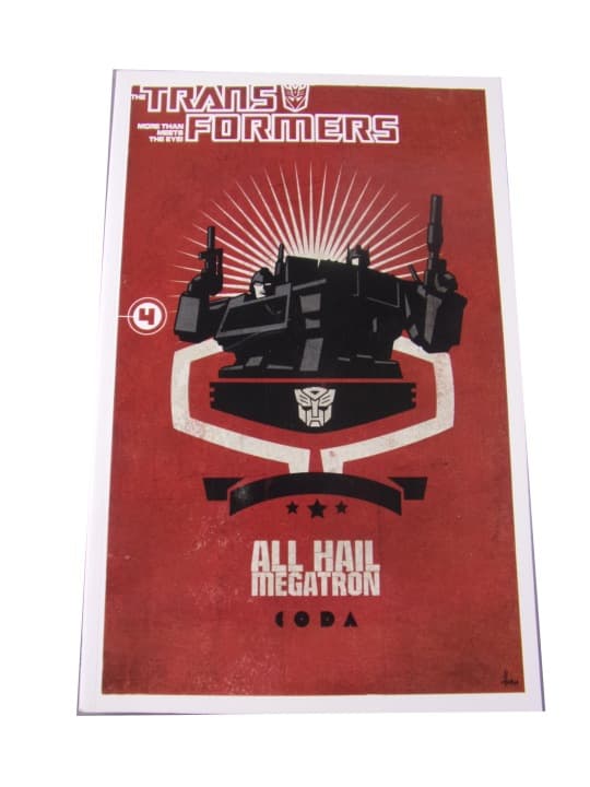 The Transformers All Hail Megatron 4 2010 r. wyd. anglojęzyczne – zdjęcie 1 z 4