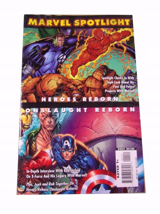 Marvel Spotlight Heroes Reborn Onslaught Reborn 2006 r. wyd. anglojęzyczne – zdjęcie 1 z 7