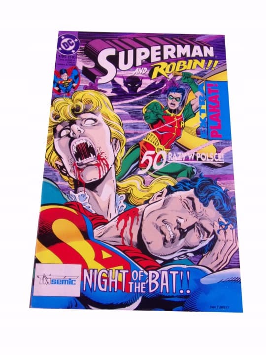 Superman 1/95 z plakatem! TM-Semic – zdjęcie 1 z 7
