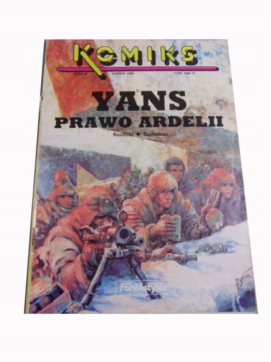 Komiks 8/1990 Yans Prawo Ardelii – zdjęcie 1 z 7
