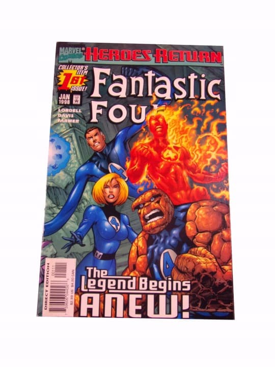 Fantastic Four #1 1998 r. wyd. anglojęzyczne – zdjęcie 1 z 7