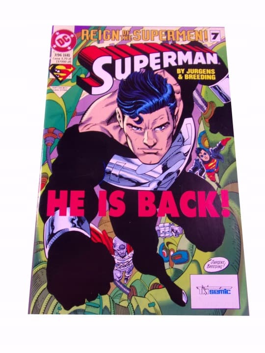 Superman 7/96 TM-Semic – zdjęcie 1 z 7