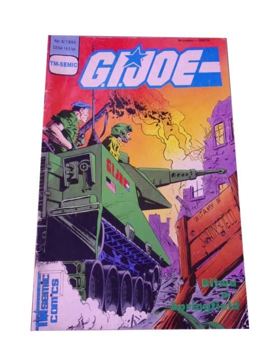 G.I.Joe 5/1992 TM-Semic – zdjęcie 1 z 7