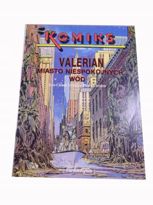Komiks 10/1990 Valerian 1. Miasto Niespokojnych Wód – zdjęcie 1 z 7