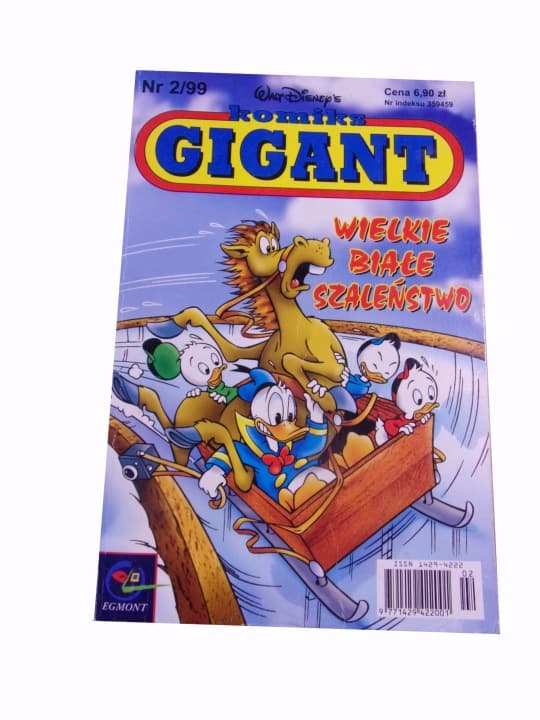 Komiks Gigant 2/99 Wielkie Białe Szaleństwo – zdjęcie 1 z 6