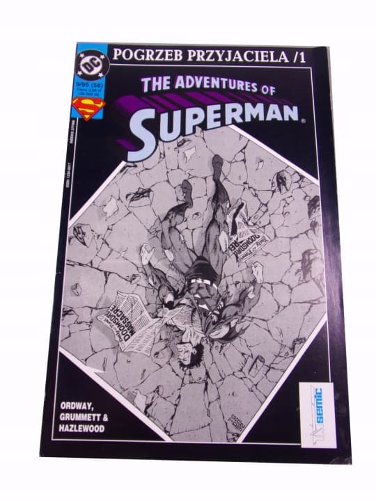 Superman 9/95 TM-Semic – zdjęcie 1 z 7