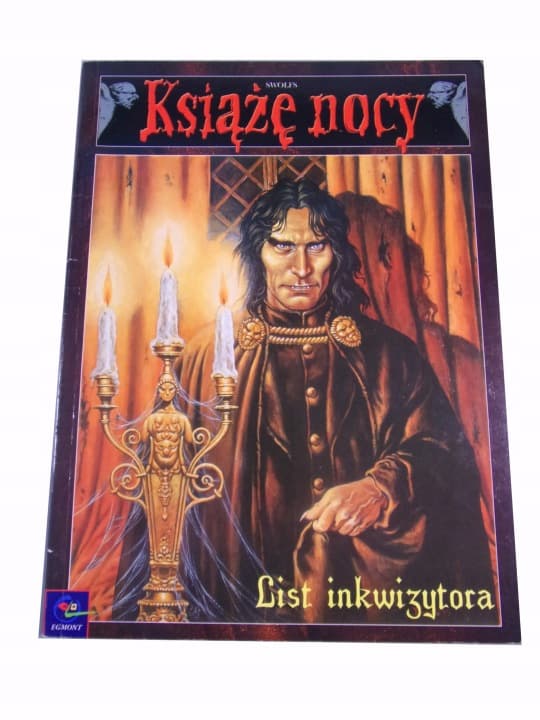 Książę Nocy List Inkwizytora wyd. I 2001 r. – zdjęcie 1 z 4
