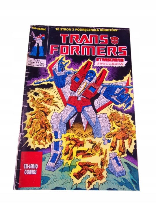 Transformers 3/93 TM-Semic – zdjęcie 1 z 7