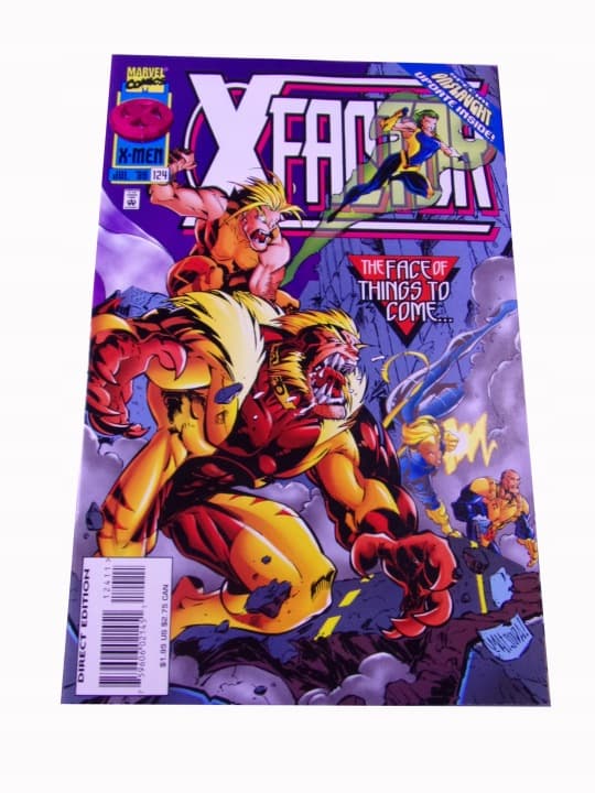 X-Men X-Factor nr 124 7/1996 wydanie anglojęzyczne – zdjęcie 1 z 5